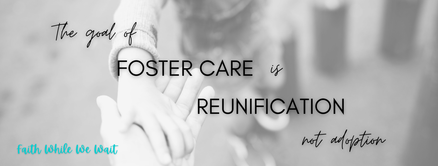 The Myth Of Foster To Adopt Faith While We Wait